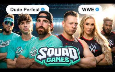 Dude Perfect vs WWE Superstars in Every Sport | Squad Games