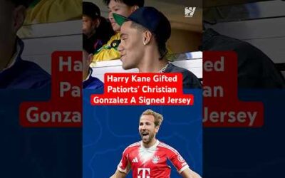 Harry Kane Gifted Patiorts’ Christian Gonzalez A Signed Jersey