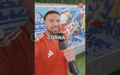 Jaylin James stopped by the FIFA Fan Festival™ in Philadelphia with The Home Depot 🔥