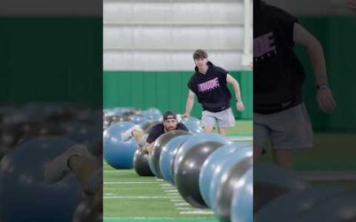 World’s Longest Yoga Ball Crawl