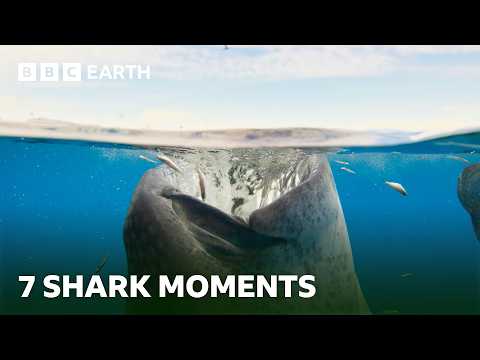 7 Spectacular Shark Moments | BBC Earth